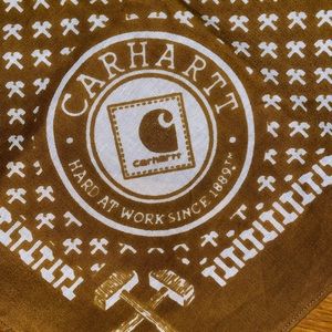 Brown Carhartt bandana!
